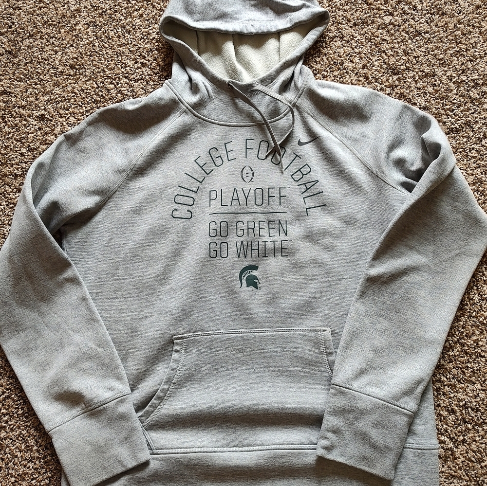 Nike Women's Michigan State Spartans Therma-Fit Hoodie